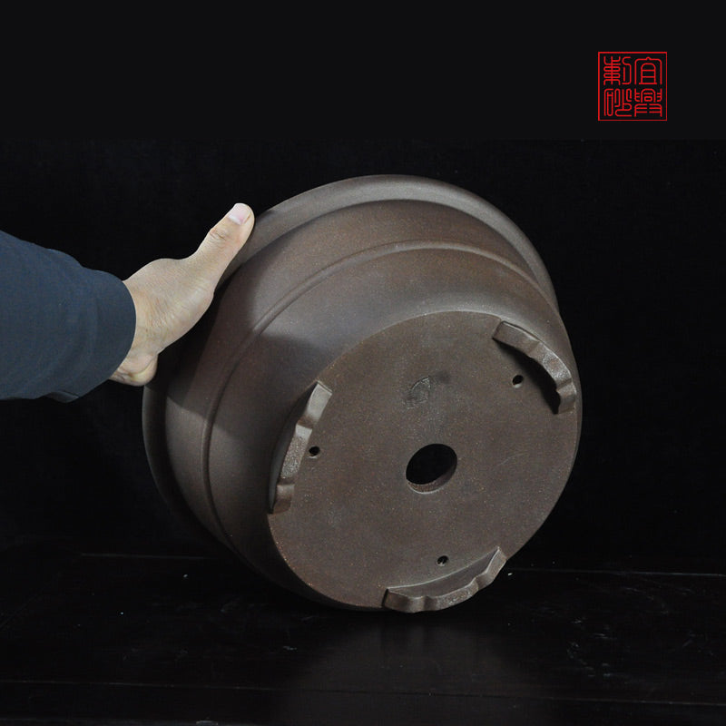 Round yixingpot tokoname bonsaipot handmadepot