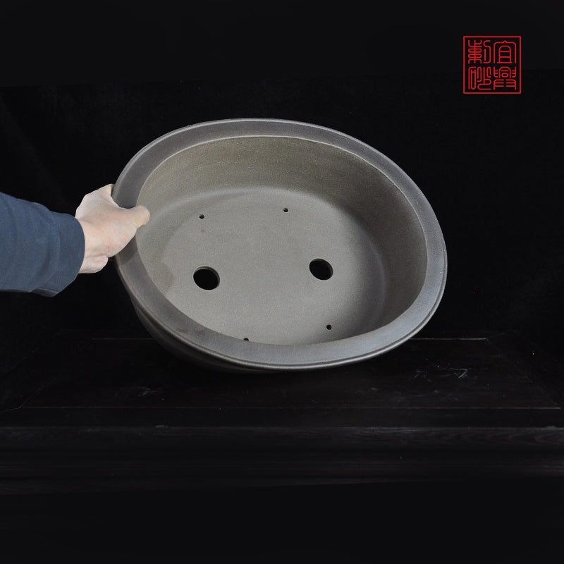 yixingpot bonsaipot oval pot