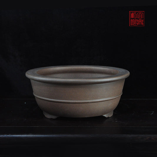 Round yixingpot tokoname bonsaipot handmadepot