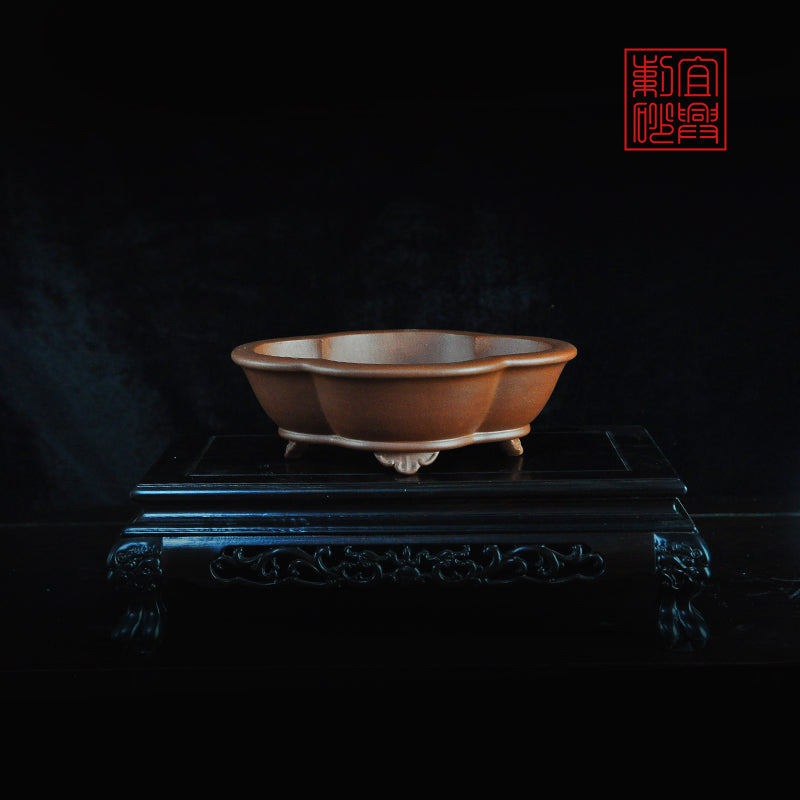 Papaya pot Bonsai pot yixingpot tokoname pot mame pot
