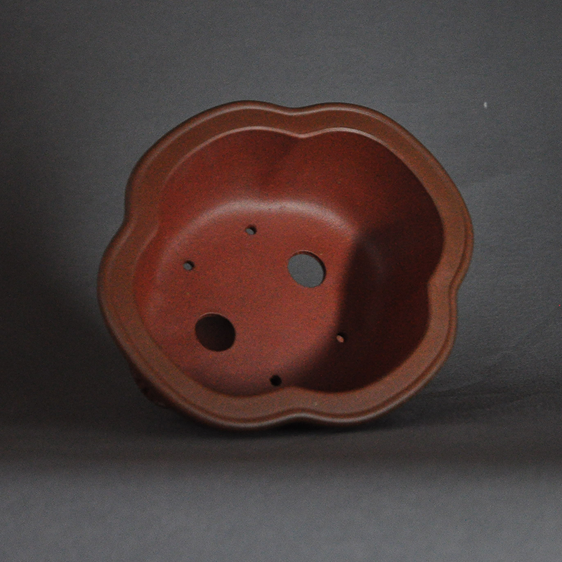 yixingpot made by ZhangShi papaya pot 真柏 juniper pot