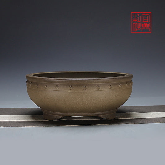 Round rivets Pot  yixing pot